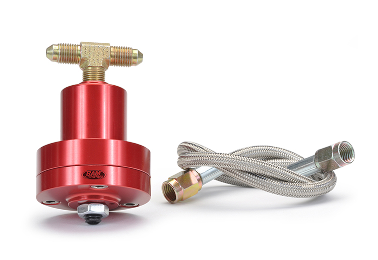 RAM pedal height adjustment system