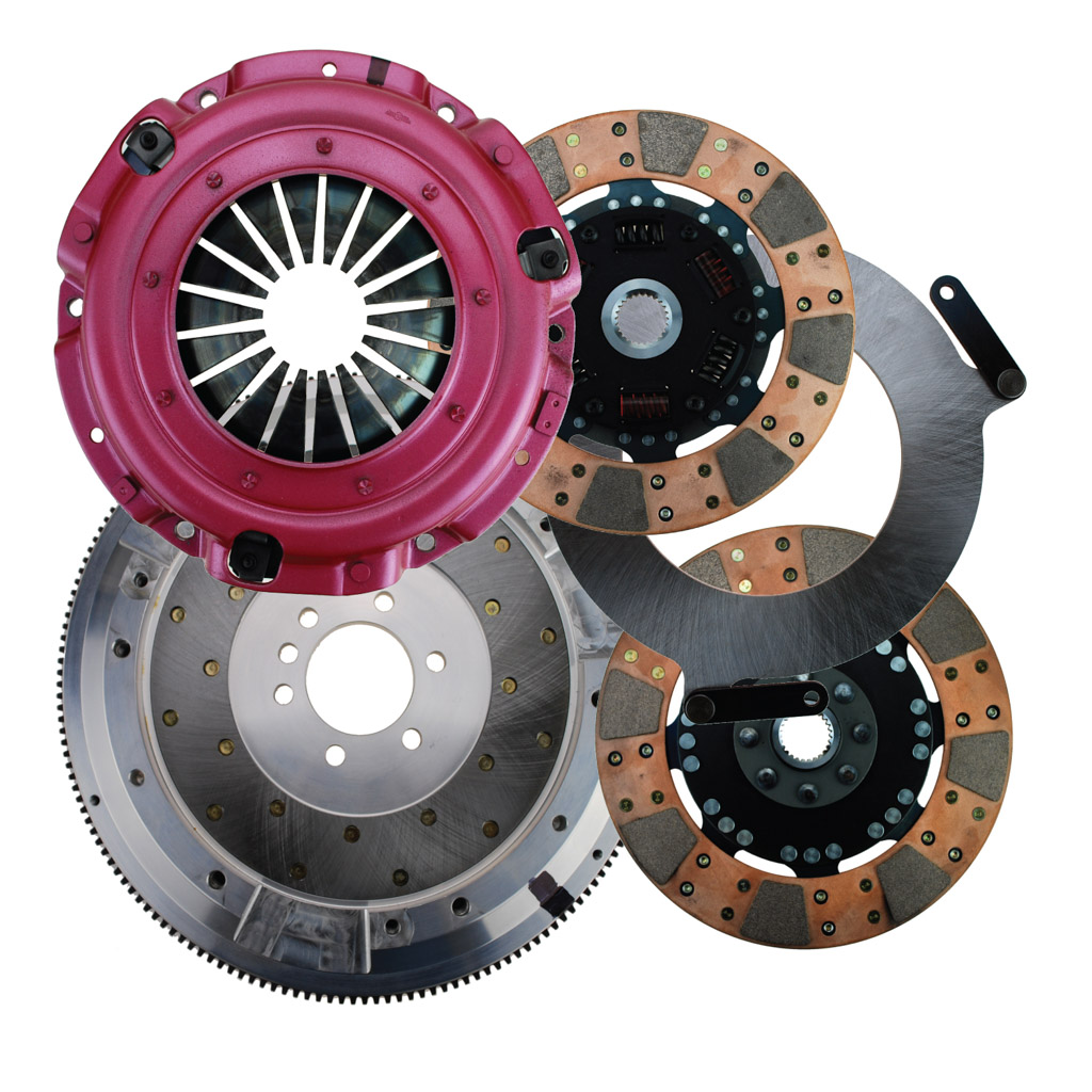RAM Concept 9.5 800HP Street Performance Dual Disc Organic Clutch Kit with Flywheel - 2010-15 Camaro V6 1-23 - Image 4