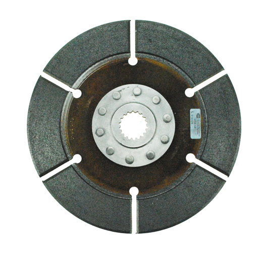 1318 - Sintered iron race disc. (5135) 8" x 1 3/16-18 spline