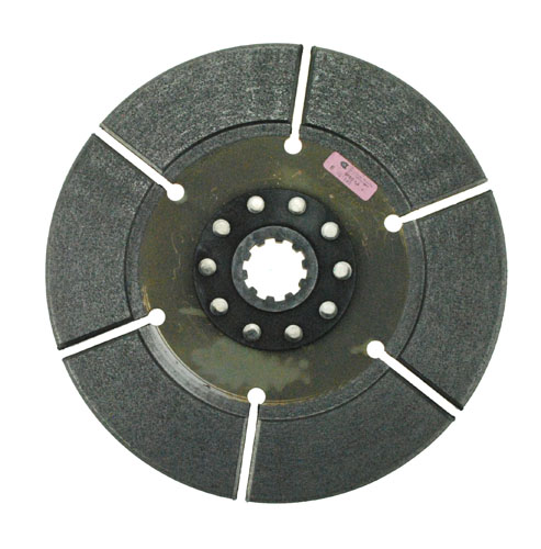 1381 - Sintered iron race disc. (5135) 10" x 1 3/8-10 spline