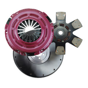 RAM 700HP Metallic Paddle Clutch Kit With Flywheel - GM LS/LT 6 Bolt 12" x 26 Spline