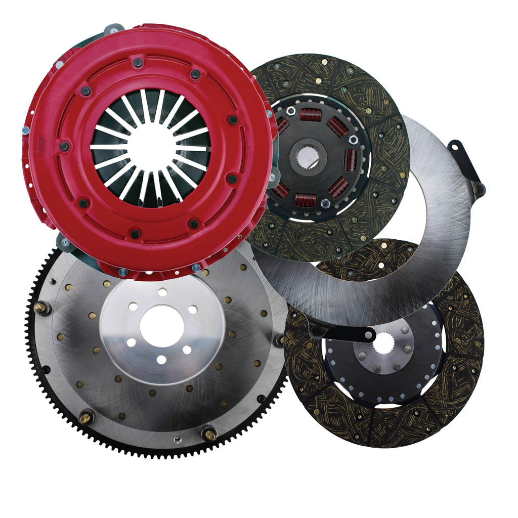 80-2310S - Force 10.5 dual disc Chrysler 6 bolt 130 tooth 1 3/16-18 - Image 3