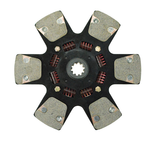 6121 - 6000 series clutch disc 10.5 x 1 1/8-10 spline GM - Image 2