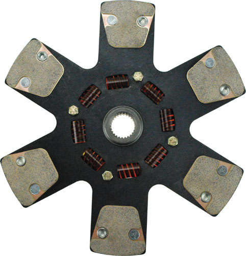 6150 - 6000 series clutch disc 12 x 1 1/8-26 spline GM - Image 2