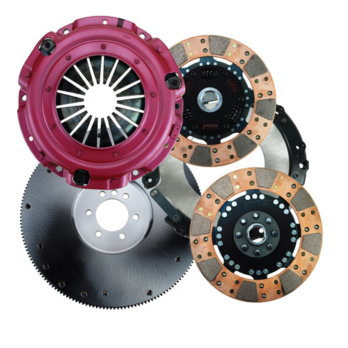 RAM Concept 9.5 1000HP Street Performance Dual Disc Metallic Clutch Kit with Flywheel - GM 'Ext' Bal. 168 tooth 1 1/8-26 - Image 3