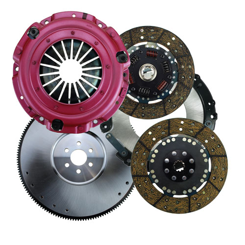 RAM Concept 9.5 800HP Street Performance Dual Disc Organic Clutch Kit with Flywheel - SB 50 Oz/In Bal. 157 tooth 1 1/16-10 - Image 3