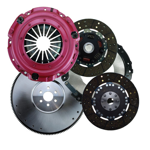 RAM Concept 9.5 800HP Street Performance Dual Disc Organic Clutch Kit with Flywheel - Ford SB 50 Oz/In Bal. 157 tooth 1 1/8-26 - Image 3