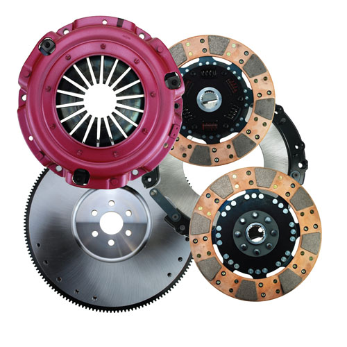 RAM Concept 9.5 1000HP Street Performance Dual Disc Metallic Clutch Kit with Flywheel - Ford SB 28 Oz/In Bal. 157 tooth 1 1/8-26 - Image 3