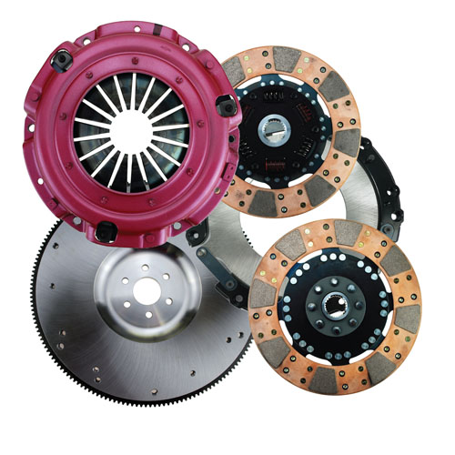 RAM Concept 9.5 1000HP Street Performance Dual Disc Metallic Clutch Kit with Flywheel - Ford Mod. 6 Bolt 164 Tooth 1 1/8-26 - Image 2