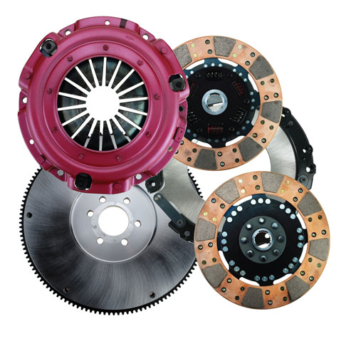 RAM Concept 9.5 1000HP Street Performance Dual Disc Metallic Clutch Kit with Flywheel - Chrysler 6 Bolt 130 Tooth 1 1/8-26 - Image 3