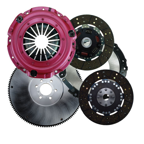 RAM Concept 9.5 800HP Street Performance Dual Disc Organic Clutch Kit with Flywheel - Chrysler 6 Bolt 130 Tooth 1 3/16-18 - Image 3