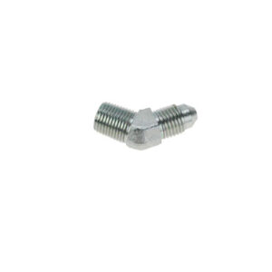 78345 - Adapter fitting 1/8" male pipe to -3AN 45 degree