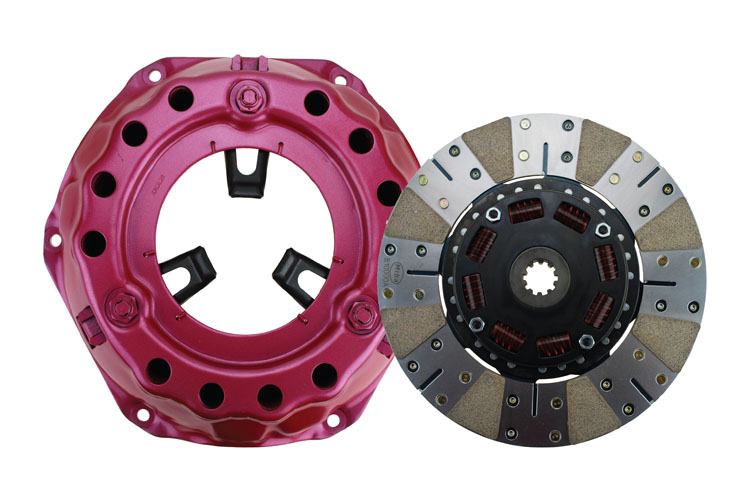 RAM Powergrip 550HP Street Performance Organic/Metallic Clutch Kit Jeep lever style 10.5 x 1 1/16-10 spline