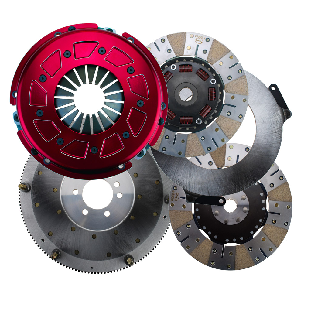 RAM Pro Street Dual Disc 1250HP Metallic Clutch Kit With Flywheel - Chevrolet pre-86 '0' balance 153T 1 1/8-26 - Image 4