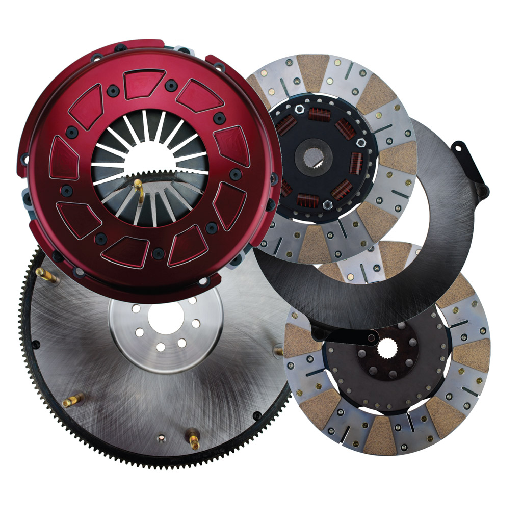 RAM Pro Street Dual Disc 1250HP Metallic Clutch Kit With Flywheel -2011-2017 Mustang GT 164 T 1-23 steel - Image 4