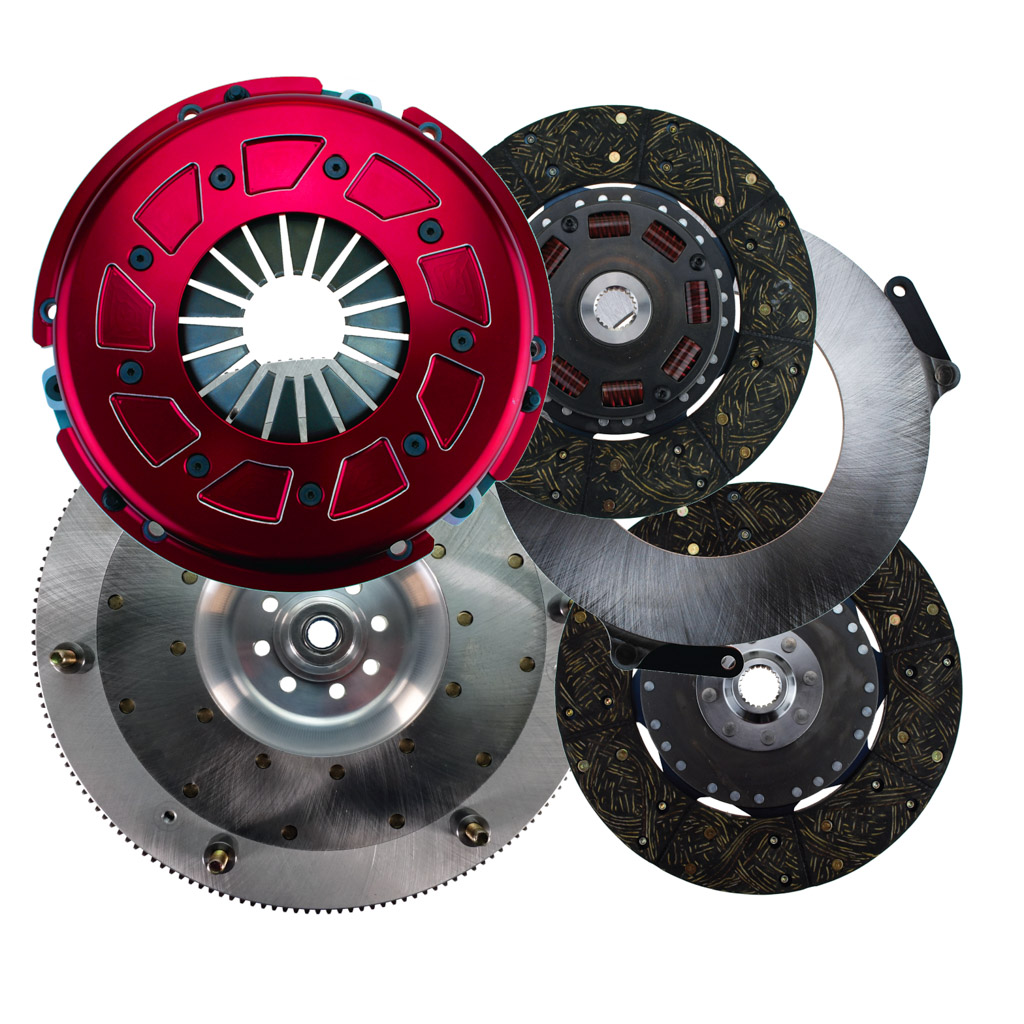 RAM Pro Street Dual Disc 950HP Organic Clutch Kit With Flywheel - Mustang GT 2018-2020 164T 1-23 - Image 4