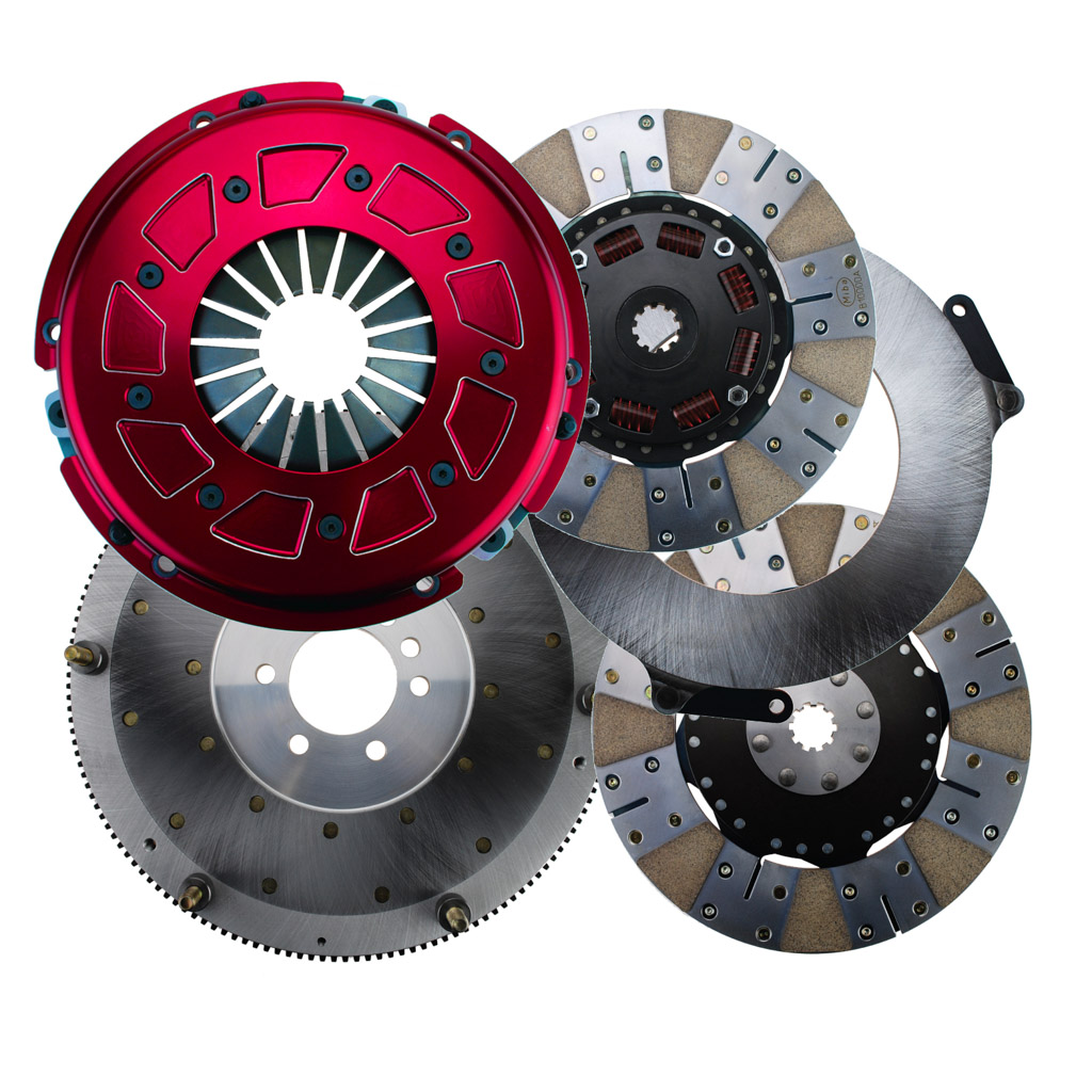 RAM Pro Street Dual Disc 1250HP Metallic Clutch Kit With Flywheel - Chevrolet pre-90 '454' balance 153T 1 1/8-10 - Image 4