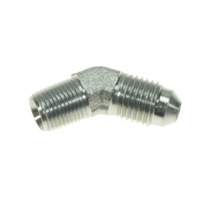 78377 - Inlet fitting -4AN to 1/8" male pipe 45 degree