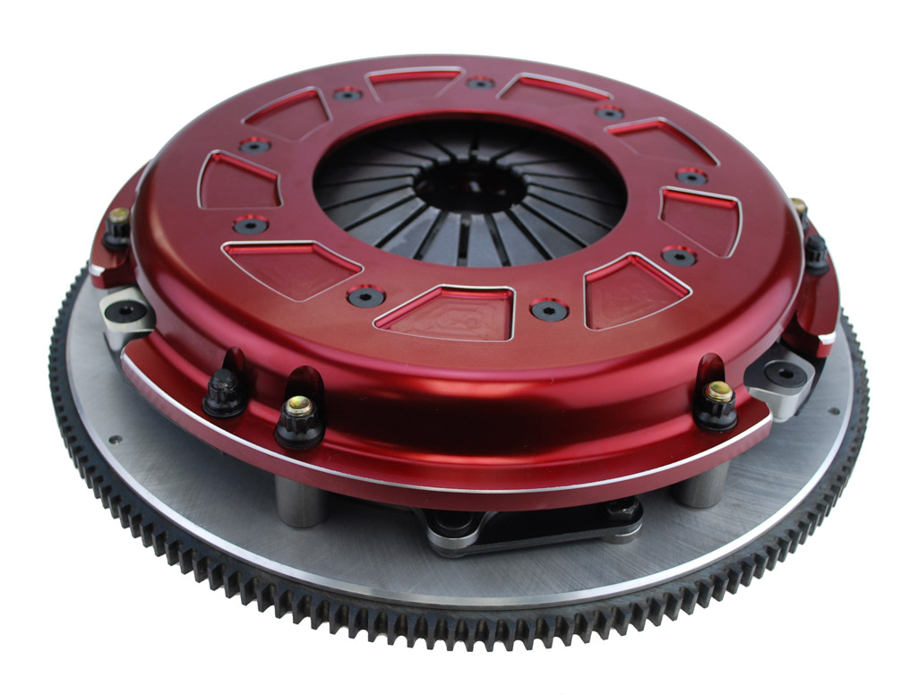 RAM Pro Street Dual Disc 1250HP Metallic Clutch Kit With Flywheel - GM LS9 9 bolt 168T 1 1/8-26 - Image 3