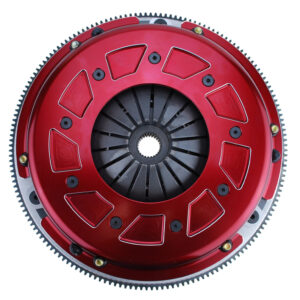 RAM Pro Street Dual Disc 950HP Organic Clutch Kit With Flywheel - Chevrolet pre-86 '0' balance 153T 1 1/8-10