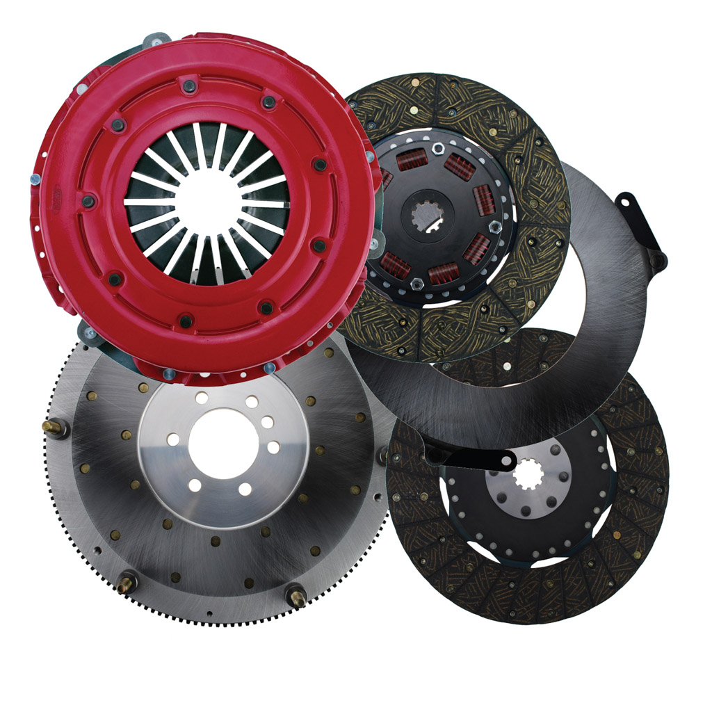 80-2132S - Force 10.5 dual disc Chevy '454' bal. 153 tooth 1 1/8-10 - Image 2