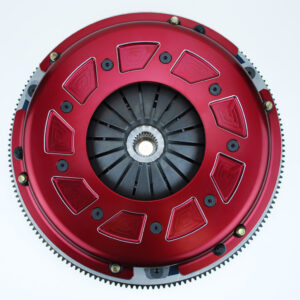 RAM Pro Street Dual Disc 950HP Organic Clutch Kit With Flywheel - Ford GT350 8 bolt 164T 1 1/8-26