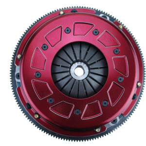 RAM Pro Street Dual Disc 950HP Organic Clutch Kit With Flywheel - Chrysler 8 bolt '0' balance 143T 1-23