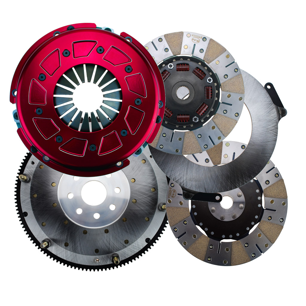 RAM Pro Street Dual Disc 1250HP Metallic Clutch Kit With Flywheel - Chrysler 8 bolt '0' balance 130T steel 1 1/8-26 - Image 4